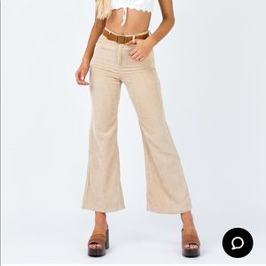 Princess Polly Nessa Pants Beige NWT
